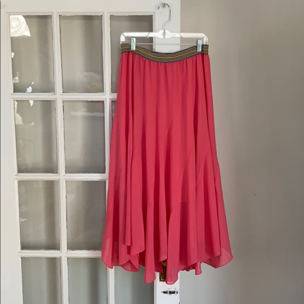 Stylish Pink skirt. Soft, flowy,